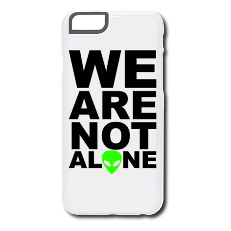 Etui na iPhone „We Are Not Alone”