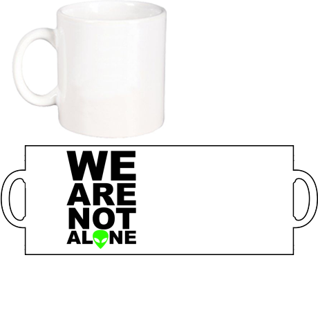 Kubek „We Are Not Alone”
