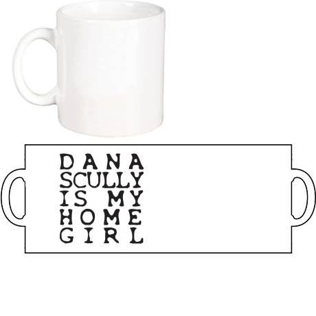 Kubek „Dana Scully Is My Homegirl”