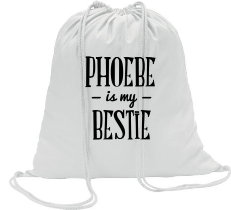 Worko-plecak „Phoebe Is My Bestie”