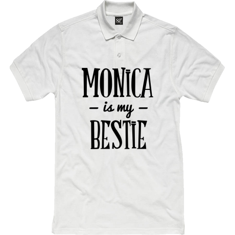 Polo damskie „Monica Is My Bestie”