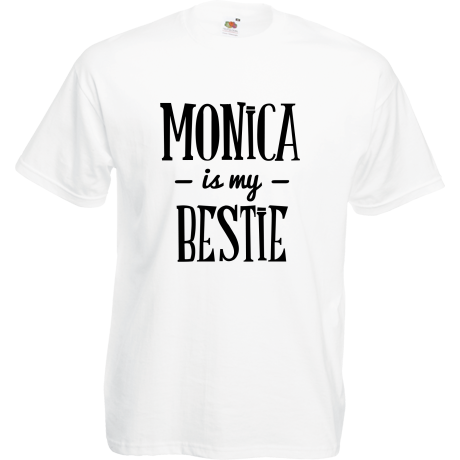 Koszulka „Monica Is My Bestie” (duży rozmiar)