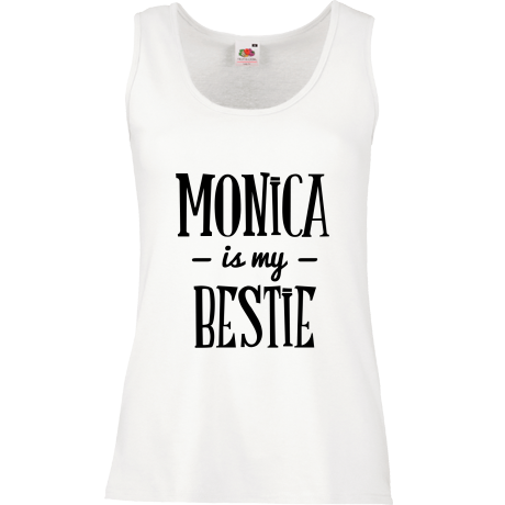 Bezrękawnik damski „Monica Is My Bestie”