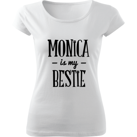 Koszulka damska fit „Monica Is My Bestie”