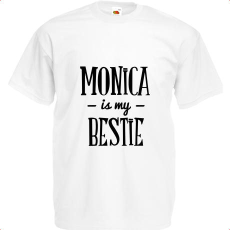 Koszulka dziecięca „Monica Is My Bestie”