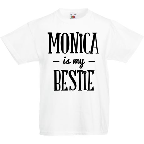 Koszulka dla malucha „Monica Is My Bestie”