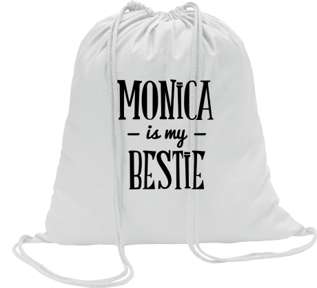 Worko-plecak „Monica Is My Bestie”