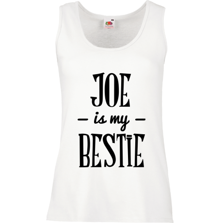 Bezrękawnik damski „Joe Is My Bestie”