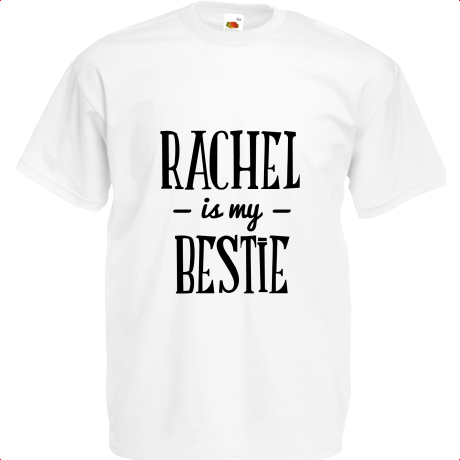 Koszulka dziecięca „Rachel Is My Bestie”