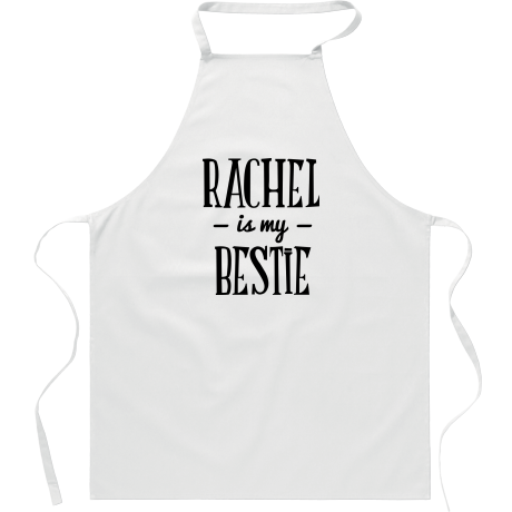 Fartuch „Rachel Is My Bestie”