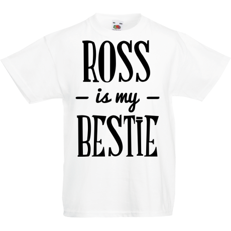 Koszulka dla malucha „Ross Is My Bestie”