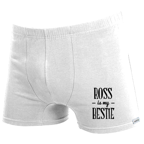 Bokserki „Ross Is My Bestie”