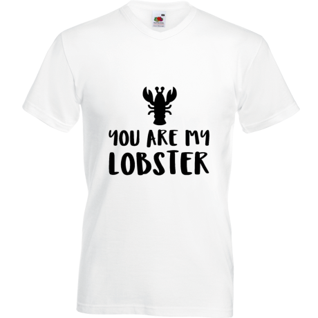 Koszulka w serek „You Are My Lobster”