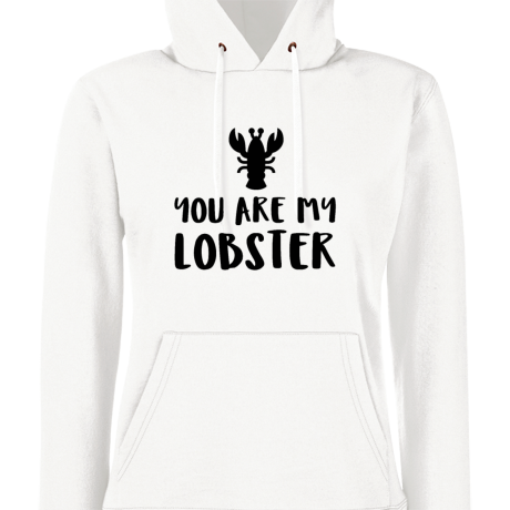 Bluza damska z kapturem „You Are My Lobster”