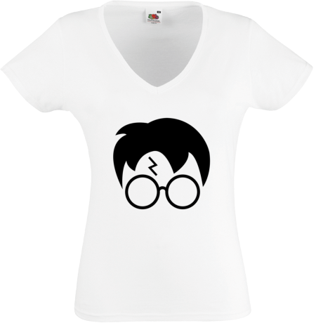 Koszulka damska w serek „Harry Potter”