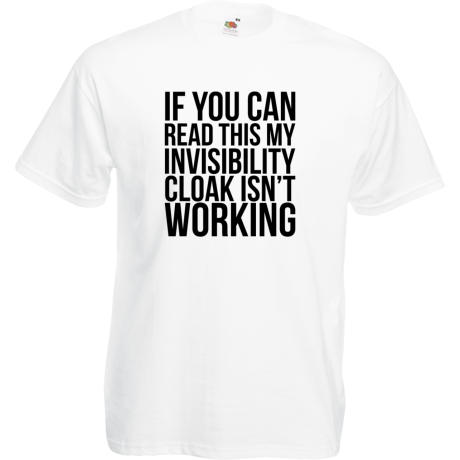 Koszulka „Invisibility” (duży rozmiar)