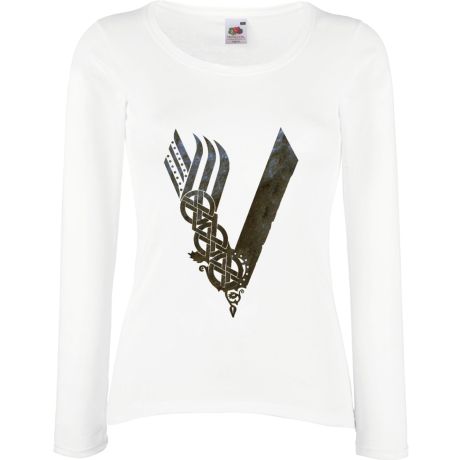 Koszulka damska z długim rękawem „Vikings Logo”