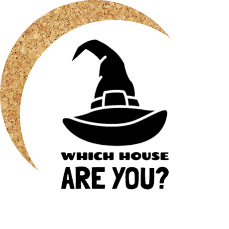 Podkładka pod kubek „Which House Are You?”