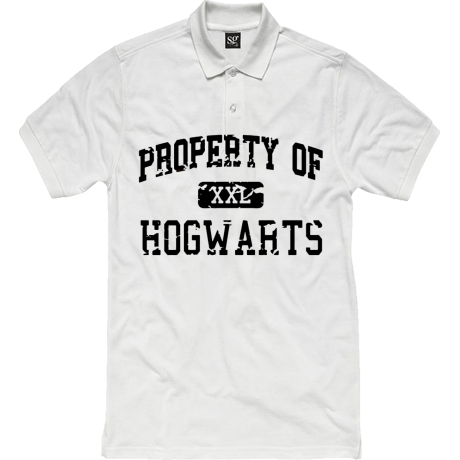 Polo damskie „Property of Hogwarts”