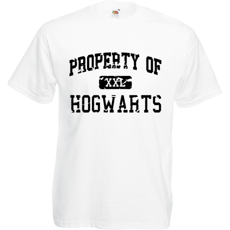 Koszulka „Property of Hogwarts” (duży rozmiar)