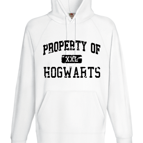 Bluza z kapturem „Property of Hogwarts”