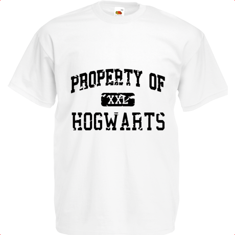 Koszulka dziecięca „Property of Hogwarts”