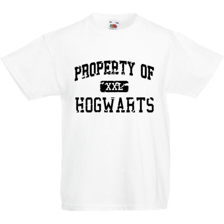 Koszulka dla malucha „Property of Hogwarts”