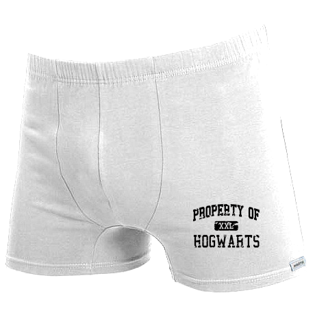 Bokserki „Property of Hogwarts”