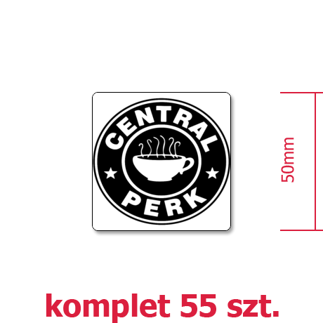 Wlepka „Central Perk 2”