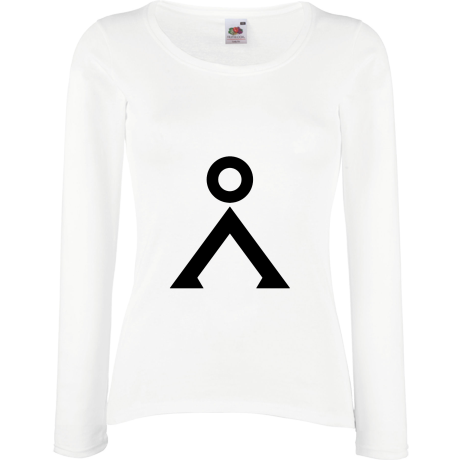 Koszulka damska z długim rękawem „Earth Symbol”