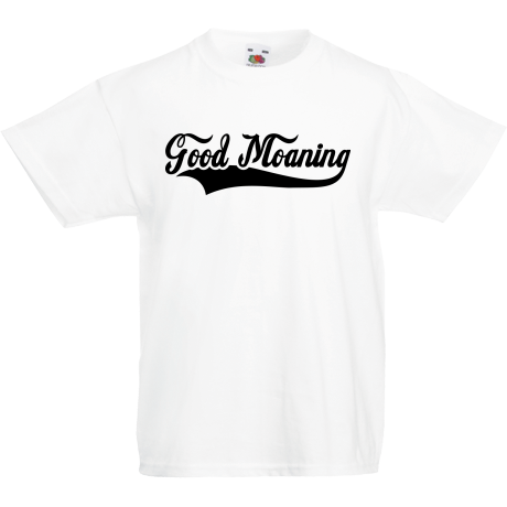 Koszulka dla malucha „Good Moaning”