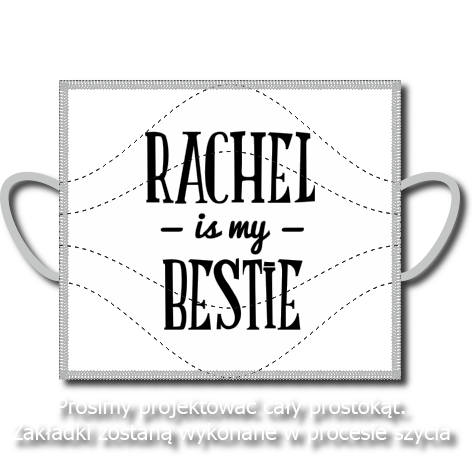 Maseczka „Rachel is My Bestie”