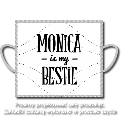 Maseczka „Monica is My Bestie”