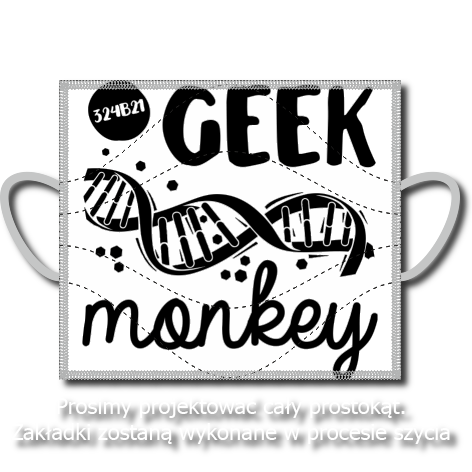 Maseczka „Geek Monkey”