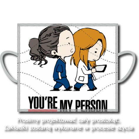 Maseczka „You’re My Person 3”