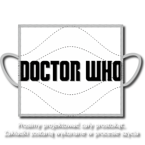 Maseczka „Doctor Who Logo 2”