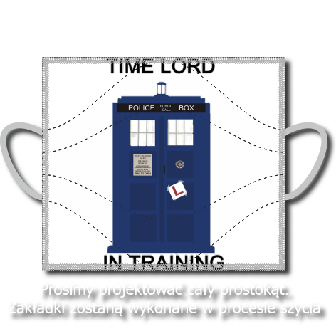 Maseczka „Time Lord In Training”