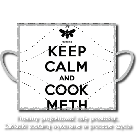 Maseczka „Keep Calm And Cook Meth”