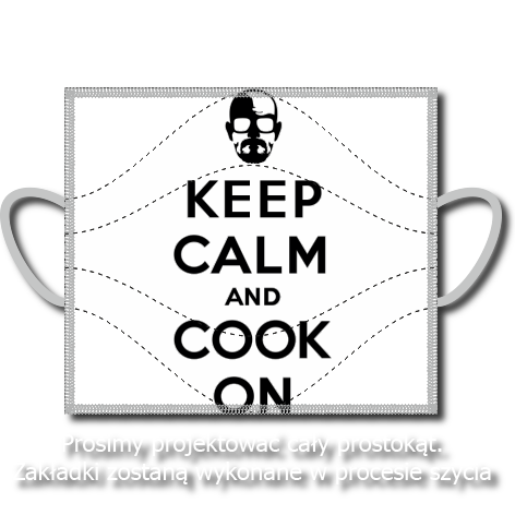 Maseczka „Keep Calm And Cook On”