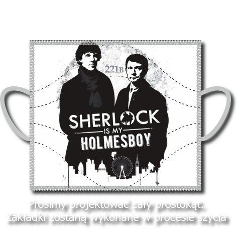 Maseczka „Sherlock IS My Holmesboy”