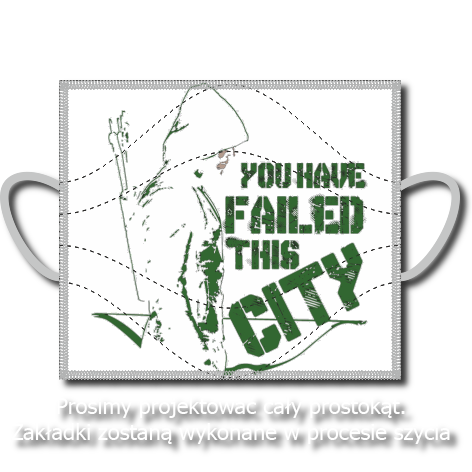 Maseczka „You Have Failed This City”