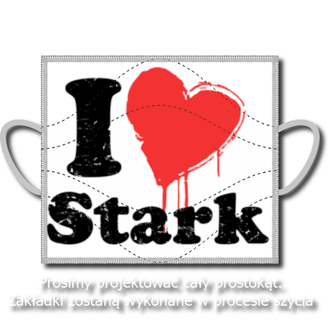 Maseczka „I Love Stark”