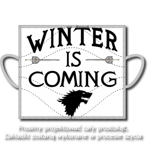 Maseczka „Winter Is Coming”