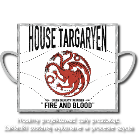 Maseczka „House Targaryen”