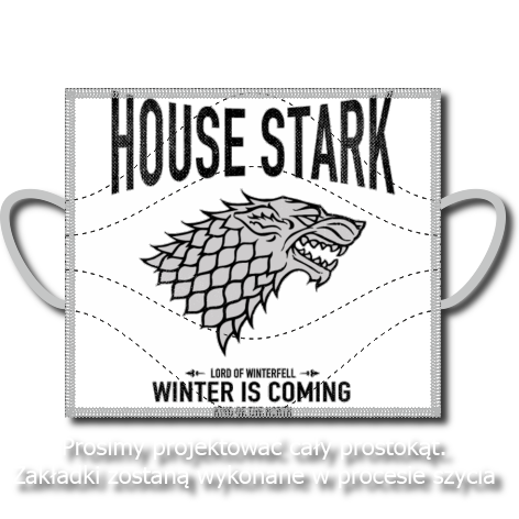 Maseczka „House Stark”
