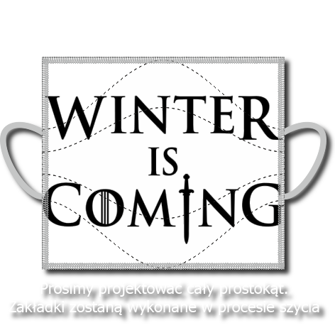 Maseczka „Winter Is Coming 2”