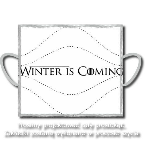 Maseczka „Winter Is Coming”