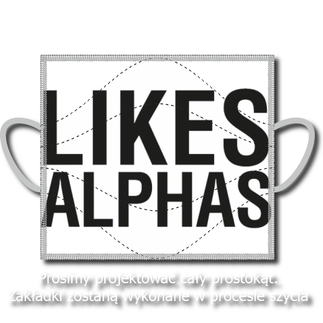 Maseczka „Likes Alphas”