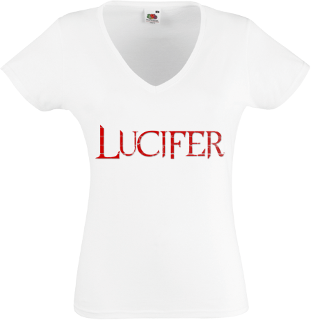 Koszulka damska w serek „Lucifer”