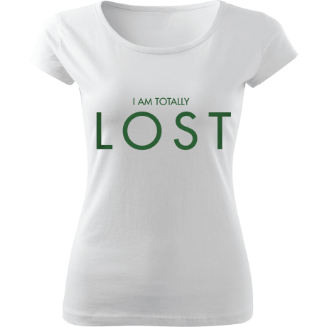 Koszulka damska „I Am Totally Lost”